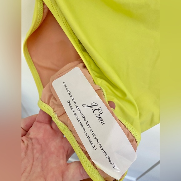 NWT J Crew flower-strap one-piece swimsuit - Picture 4 of 8